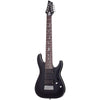 Schecter Electric Guitars Satin Black Schecter Damien Platinum-8 8 String Electric Guitar