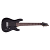 Schecter Electric Guitars Satin Black Schecter Guitar Research C-8 Deluxe Electric Guitar - 8 String