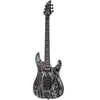 Schecter Electric Guitars Schecter C-1 FR-S Silver Mountain 6 String Electric Guitar