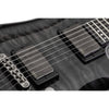 Schecter Electric Guitars Trans Black Burst Schecter Hellraiser Hybrid C-1 Electric Guitar