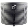 sE Electronics Vocal Booths Black sE Electronics RF-X Portable Vocal Booth Reflection Filter