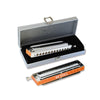 Seydel Harmonicas Key A Seydel 54480 Steel Deluxe Chromatic Harmonica