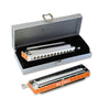 Seydel Harmonicas Key G Seydel 54480 Steel Deluxe Chromatic Harmonica