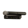 Shure Wireless Systems BLX14IN/H8E: Frequency Band Version: 518 - 542 Mhz Shure BLX24IN/SM58 Wireless Vocal System with SM58