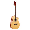 Slash Acoustic Guitars Natural Slash HS4040H High Gloss Finish Cutaway Acoustic Guitar