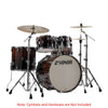 Sonor Acoustic Drum Kits Brown Fade Sonor AQ2 Studio Set 5 Piece Acoustic Drumkit