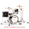 Sonor Acoustic Drum Kits Transparent Stain Black Sonor AQ2 Martini Set 4 Piece Acoustic Drumkit