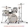 Sonor Acoustic Drum Kits White Pearl Sonor AQ2 Martini Set 4 Piece Acoustic Drumkit