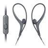 Sony In-Ear Wired Headphones Black Sony MDR AS410AP Sports Splashproof In-Ear Wired Headphone