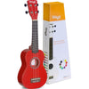 Stagg Soprano Ukuleles RED Stagg US Soprano Ukulele with Bag