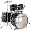 Startone Acoustic Drum Kits Startone Star Drum Set Standard -BK