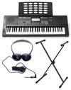 Startone Keyboard Bundles Startone MK-300 Portable Keyboard with Stand and Headphone Set