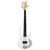 Sterling by Music Man Bass Guitars Olympic White / Rosewood Sterling by Music Man Stingray Short Scale 4 String Bass Guitar