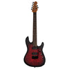 Sterling by Music Man Electric Guitars Dark Scarlet Burst Satin Sterling by Music Man Richardson7 Cutlass Signature 7-Strings Electric Guitar with Gigbag