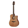 Takamine Electro Acoustic Guitars Natural Satin Takamine P3DC Dreadnought Cutaway Electro Acoustic Guitar