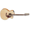 Takamine Electro Acoustic Guitars Natural Takamine GJ72CE-12NAT 12-String Electro Acoustic Guitar - Natural