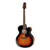 Takamine Electro Acoustic Guitars Takamine GJ72CE Cutaway Electro Acoustic Guitar - Brown Sunburst Gloss