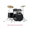 Tama Acoustic Drum Kits Black Tama Stagestar SG50H5 5-Piece Acoustic Drum Kit With 20-Inch Bass Drum Kit