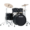 Tama Acoustic Drum Kits Blacked Out Black Tama Imperial Star IP52KH6NB 5-Piece Acoustic Drum Kit