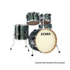 Tama Acoustic Drum Kits Blue Chameleon Sparkle Tama VD50RS Silverstar Fusion 20inch 5-Shell Drumkit without Hardware