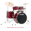 Tama Acoustic Drum Kits Candy Apple Mist Tama IE52KH6W Imperial Star 5pc Shell with Hardware Acoustic Drum Set