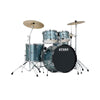 Tama Acoustic Drum Kits Charcoal Silver Tama Stagestar SG52KH5 5-Piece Acoustic Drum Kit with 22-Inch Bass Drum, Hardware & Cymbal