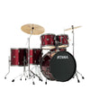 Tama Acoustic Drum Kits Vintage Red Tama Imperial Star IP62KH6NB 6-Piece Acoustic Drum Kit