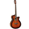 Tanglewood Electro Acoustic Guitars Autumn Burst Gloss Tanglewood TW4 E KOA Winterleaf Series Superfolk Cutaway Electro Acoustic Guitar - Autumn Burst Gloss