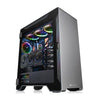 ThermalTake PC Cabinets ThermalTake A500 Aluminum Tempered Glass Edition Mid Tower Computer Chassis