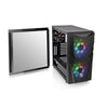 ThermalTake PC Cabinets ThermalTake Commander C 32 Dual 200MM ARGB Fans Tempered Glass ATX Mid Tower Computer Chassis