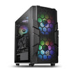 ThermalTake PC Cabinets ThermalTake Commander C 33 Dual 200MM ARGB Fans Tempered Glass ATX Mid Tower Computer Chassis