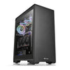 ThermalTake PC Cabinets ThermalTake S500 Tempered Glass Edition Mid Tower Computer Chassis