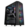 ThermalTake PC Cabinets ThermalTake Versa J24 Tempered Glass ARGB Edition Mid Tower Computer Chassis