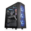 ThermalTake PC Cabinets ThermalTake Versa J24 Tempered Glass RGB Edition Mid-Tower Computer Chassis