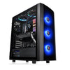 ThermalTake PC Cabinets ThermalTake Versa J25 Tempered Glass RGB Edition Mid Tower Computer Chassis