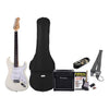 Thomann Electric Guitars White High Gloss Thomann G13 Electric Guitar Set