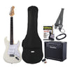 Thomann Electric Guitars White High Gloss Thomann G2 Electric Guitar Set