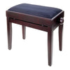 Thomann Piano Benches Ebony/Rosewood Matte Thomann KB-55 Piano Bench - Black Velour Upholstery