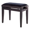 Thomann Piano Benches Rosewood Matte Thomann KB-45 Piano Bench - Black Velour Upholstery