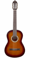 Valencia Classical Guitars Classical Sunburst Valencia VC404 4/4 Size Transparent Satin Finish Classical Guitar