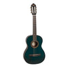 Valencia Classical Guitars Transparent Blue Valencia VC201 1/4 Size 6-Strings Classical Guitar