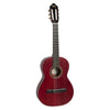 Valencia Classical Guitars Wine Red Valencia VC201 1/4 Size 6-Strings Classical Guitar