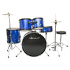 Vault Acoustic Drum Kits Blue Vault Standard Acoustic Drum Kit