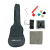 Vault Acoustic Guitar Bundles Natural Vault PA36 Parlor Body Compact Acoustic Guitar with Bajaao 22mm Padded Gigbag