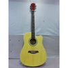 Vault Acoustic Guitars 260494 Vault ED-10C 41 inch Cutaway Acoustic Guitar - Natural - Open Box B Stock