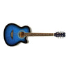 Vault Acoustic Guitars Vault EA10 40inch Medium Cutaway Acoustic Guitar- Blue Burst