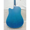 Vault Acoustic Guitars Vault EA10 40inch Medium Cutaway Acoustic Guitar- Blue Burst - Open Box B Stock