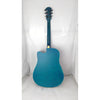 Vault Acoustic Guitars Vault EA10 40inch Medium Cutaway Acoustic Guitar- Blue Burst - Open Box B Stock