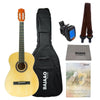 Vault Classical Guitars Bundle Vault CL-20 4/4 size Classical Guitar with Bag - Natural Gloss