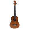 Vault Concert Ukuleles Natural Vault Performer Pro 24" All Solid Mahogany Premium Concert Ukulele With EQ & Gigbag